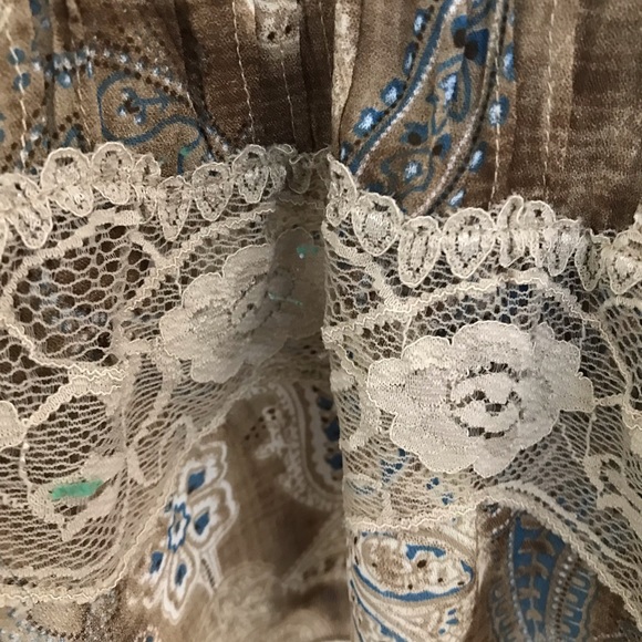 BMoss Long sleeve romantic and sexy blouse. M - Picture 6 of 7